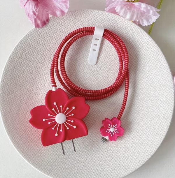 CASE DE FLOR PARA CARGADOR